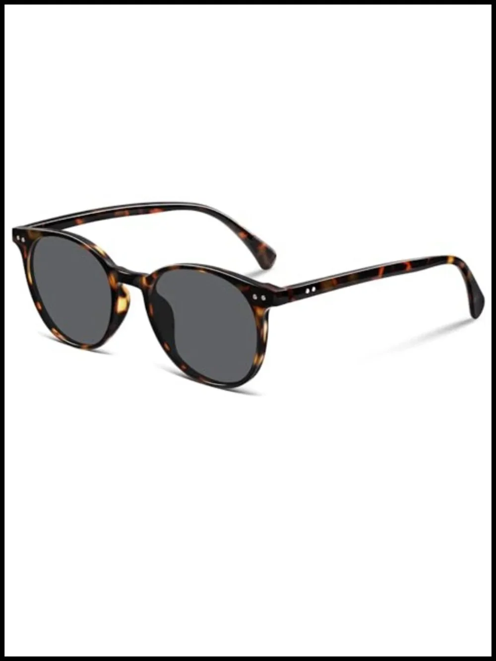 Polarized Retro Round Sunglasses UV Protection Small Frame Trendy
